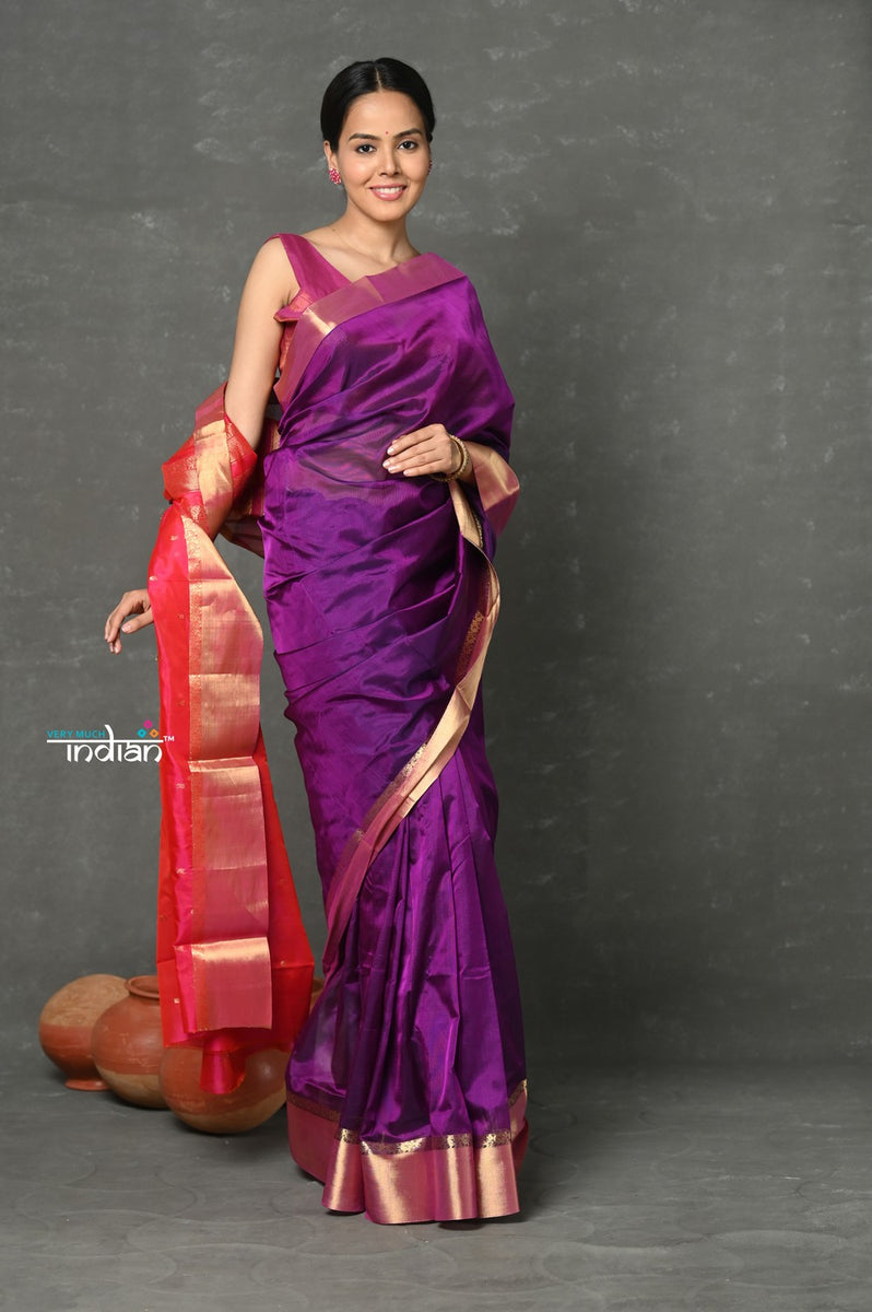 Vyomi Chanderi Silk Sareee