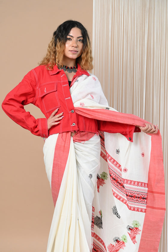 Premium Cotton - Handloom Pure Cotton Saree