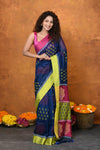 Designed By VMI~ Handloom Pure Tussar Silk Saree With Digital Print