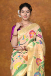 SHop Premium! Masterpiece Handloom All Over Pure Cotton Paithani Saree