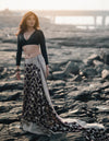 Suhaani Exclusive ~ Handloom Khaddi Georgette Saree With All Over Floral Jaal~ Classy Brown