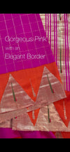 Designed By VMI ~ Customized Handloom Pure Silk Paithani Saree with Temple Border & Parrot Pallu - verymuchindian.com