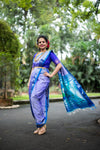 Namita's Favourite~ Handloom Pure Silk Paithani Saree in Bestseller Lavender - verymuchindian.com