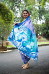 Namita's Favourite~ Handloom Pure Silk Paithani Saree in Bestseller Lavender - verymuchindian.com