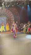 Swarajya ~ Times Fashion Week Exclusive ~ Handloom Pure Silk Paithani With Most Traditional Double Pallu Saree ~ Dual Tone Lavender