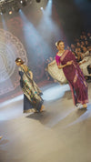 Swarajya ~ Times Fashion Week Exclusive ~ Pure Cotton Paithani Saree with Exquisite Asawali Pallu in Gleaming Violet