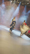 Swarajya ~ Times Fashion Week Exclusive ~ Handloom Pure Cotton Muniya Paithani with Baghicha Pallu In Blue