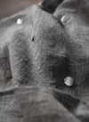 Pure Mul Cotton Handloom Saree with Solid Grey with Sequin - verymuchindian.com
