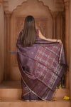 Shubh Lakshmi ~ Handloom High Quality Pure Soft Silk Saree in Coffee Brown (Silk Mark Certified)