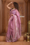 Festive Edit! Ganga Ghat ~ Handloom Pure Silk Kota Saree in Rose Beige ( Silk Mark Certified )