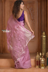 Festive Edit! Ganga Ghat ~ Handloom Pure Silk Kota Saree in Rose Beige ( Silk Mark Certified )