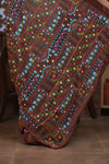 Bengal Gatha ~ Exclusive! Handloom Tussar Silk Saree with Handwoven Intricate Kantha Work in Black