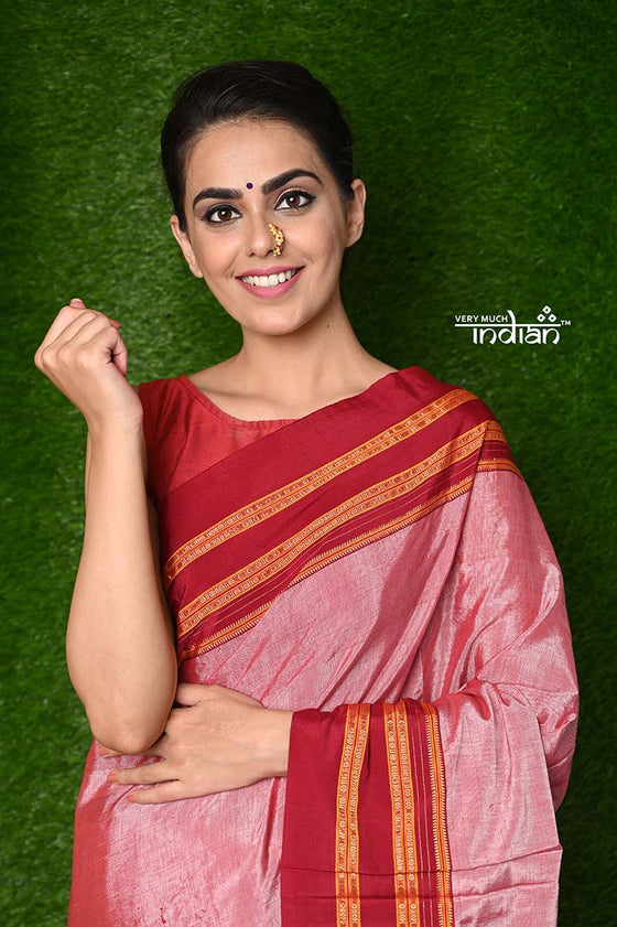 Buy Ilkal Saree With Ready to Wear Blouse Silk Ilkal Saree With Online in  India - Etsy