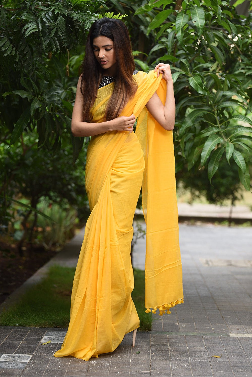 Charkha Cotton (Yellow) - verymuchindian.com